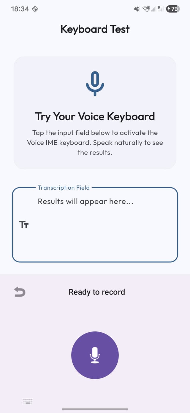 Keyboard Ready